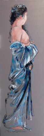Robe Turquoise, 36x12